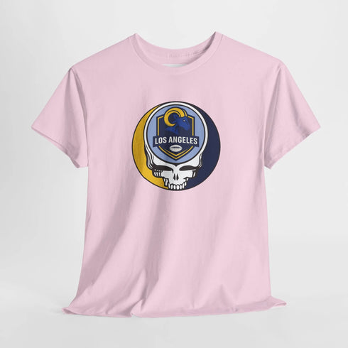 Grateful Dead - Los Angeles Rams Grateful Dead Steal Your Face T-Shirt - NFL - StealieShop